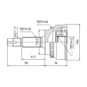 DYNAMATRIX DCV859175