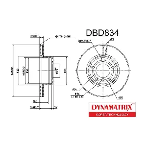 DYNAMATRIX DBD834