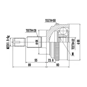 DYNAMATRIX DCV823029