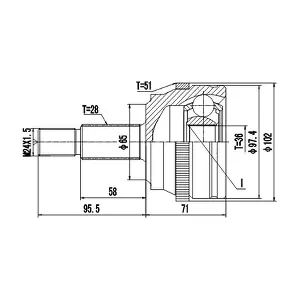 DYNAMATRIX DCV844026