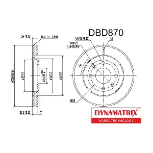 DBD870 DYNAMATRIX