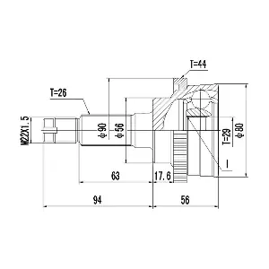 DYNAMATRIX DCV834060