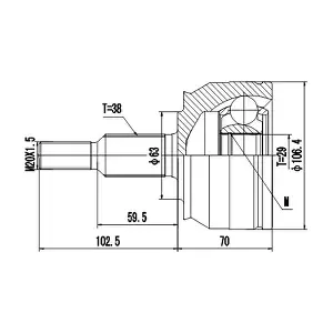 DYNAMATRIX DCV861011