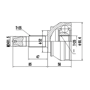 DYNAMATRIX DCV817004