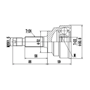DYNAMATRIX DCV827016