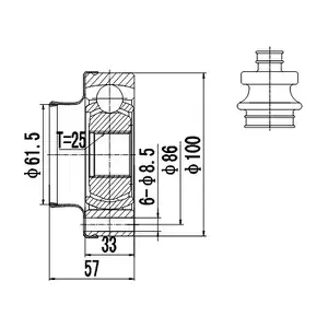 DYNAMATRIX DCV648004