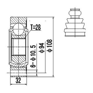 DYNAMATRIX DCV603001