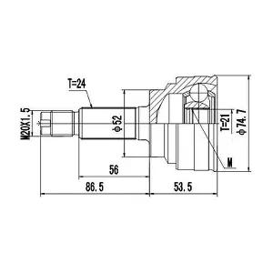 DYNAMATRIX DCV834003