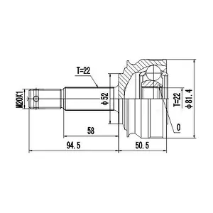 DYNAMATRIX DCV844041