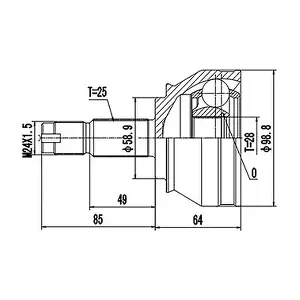 DYNAMATRIX DCV802012