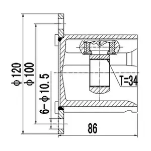 DYNAMATRIX DCV654004