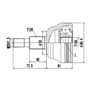 DYNAMATRIX DCV803036