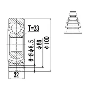 DYNAMATRIX DCV603002
