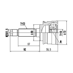 DYNAMATRIX DCV857007