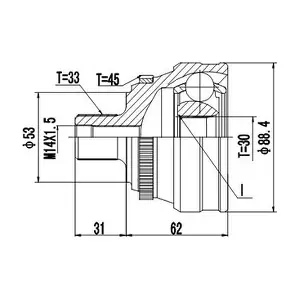 DYNAMATRIX DCV803012