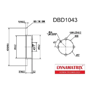 DYNAMATRIX DBD1043