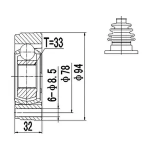 DYNAMATRIX DCV603004