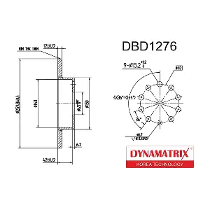 DYNAMATRIX DBD1276