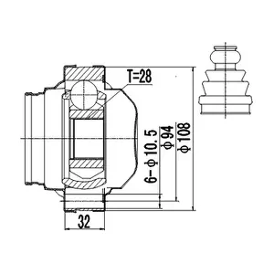 DYNAMATRIX DCV661002