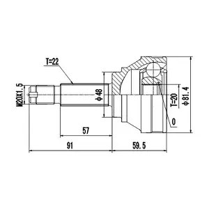 DYNAMATRIX DCV817005