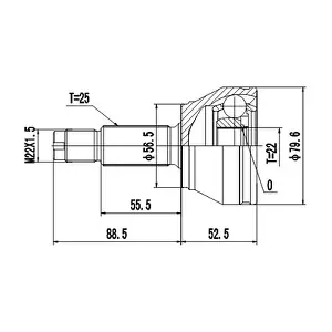 DYNAMATRIX DCV818004