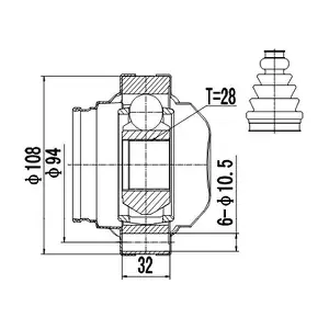 DYNAMATRIX DCV661041