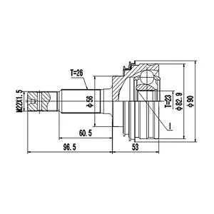 DYNAMATRIX DCV822001