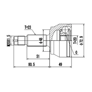 DYNAMATRIX DCV818017