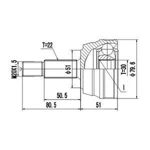 DYNAMATRIX DCV803007