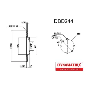 DYNAMATRIX DBD244