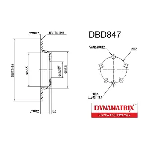 DYNAMATRIX DBD847