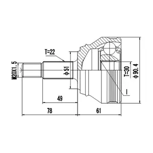 DYNAMATRIX DCV853007
