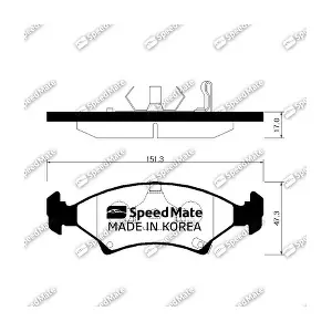 SpeedMate SM-BPK043
