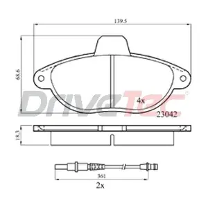 DPAD1592 DriveTec