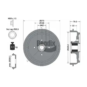 BENDIX Braking BDM1111