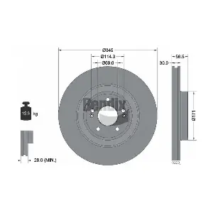 BDS2189HC BENDIX Braking