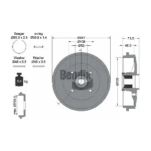 BDM1129 BENDIX Braking