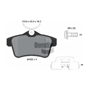 BENDIX Braking BPD1572
