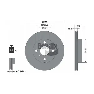 BDS1102 BENDIX Braking