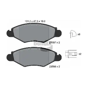 BENDIX Braking BPD1024