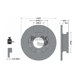 BENDIX Braking BDS1500