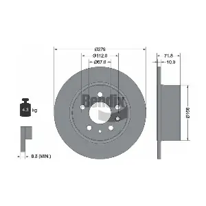 BDS1712 BENDIX Braking