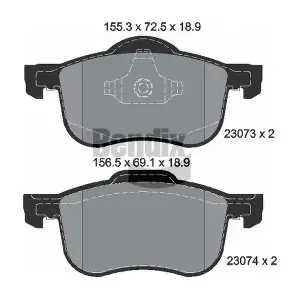 BENDIX Braking BPD1445
