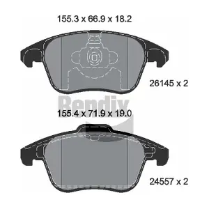 BENDIX Braking BPD2475