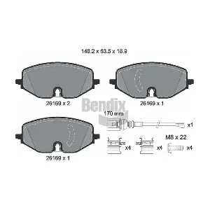 BENDIX Braking BPD1660