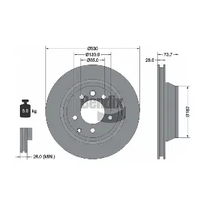 BENDIX Braking BDS1143