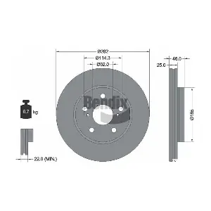 BDS2192 BENDIX Braking