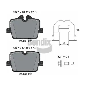 BENDIX Braking BPD1654