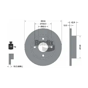 BENDIX Braking BDS1191
