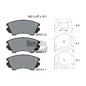 BENDIX Braking BPD1180